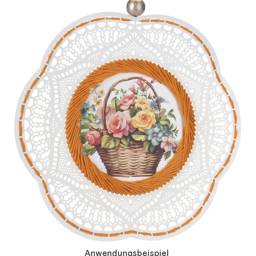 Premium-Transfers, Gartenidylle, 10cm x 30cm, farbig, 10 Bogen