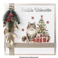 Premium-Transfers, Katzen, 10cm x 30cm, farbig, 10 Bogen