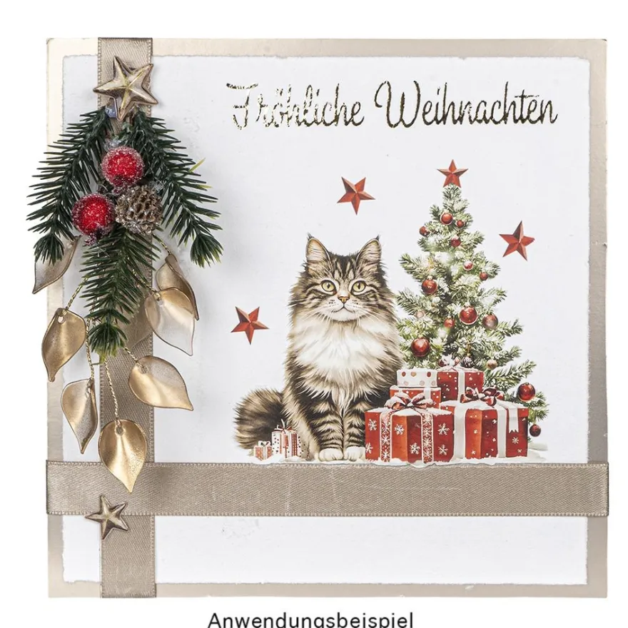 Premium-Transfers, Katzen, 10cm x 30cm, farbig, 10 Bogen