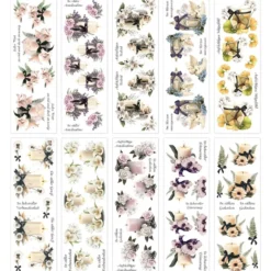 Premium-Transfers, Kondolenz-Kerzen, 10cm x 30cm, farbig, 10 Bogen