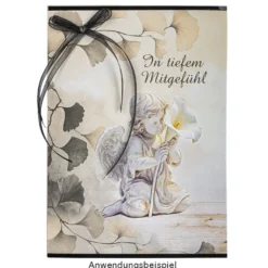 Premium-Transfers, Kondolenz & Schriften 2, 10cm x 30cm, farbig, 10 Bogen