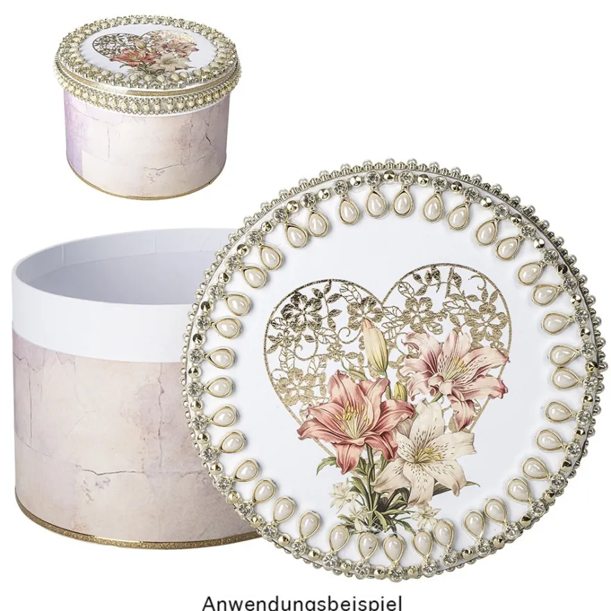 Premium-Transfers, Orchideen & Lilien, 10cm x 30cm, farbig, 10 Bogen