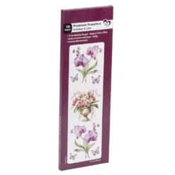 Premium-Transfers, Orchideen & Lilien, 10cm x 30cm, farbig, 10 Bogen