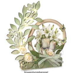 Premium-Transfers, Orchideen & Lilien, 10cm x 30cm, farbig, 10 Bogen