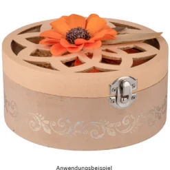 Premium-Transfers, Ornamentik & Blumen, 10cm x 30cm, Goldfolie & farbig, 10 Bogen