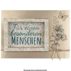 Premium-Transfers, Rund ums Jahr 2, 10cm x 30cm, schwarz, 10 Bogen