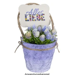 Premium-Transfers, Sag's mit Blumen 2, 10cm x 30cm, farbig, 10 Bogen