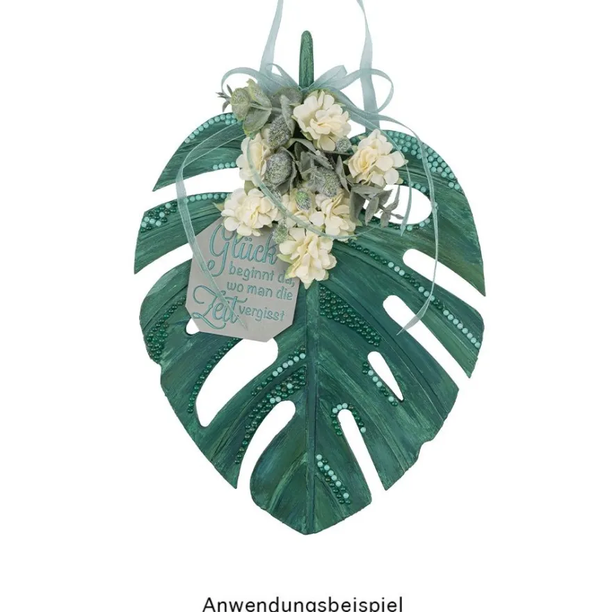 Premium-Transfers, Sag's mit Blumen 2, 10cm x 30cm, farbig, 10 Bogen