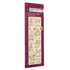 Premium-Transfers, Sommer 1, 10cm x 30cm, Goldfolie, 10 Bogen