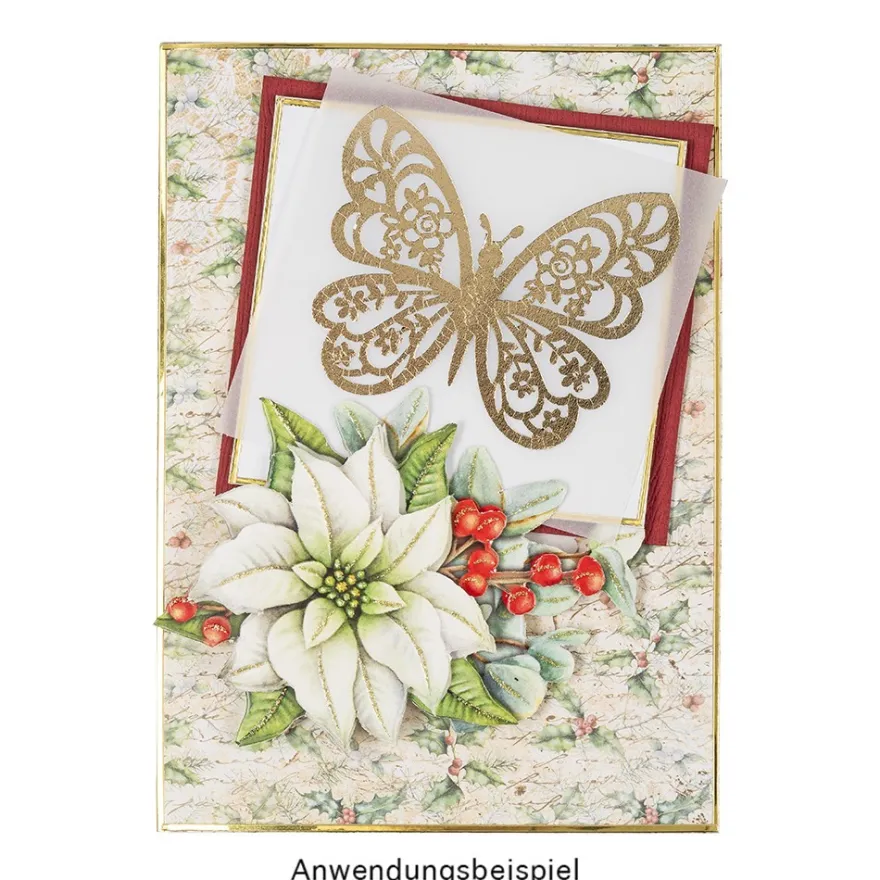 Premium-Transfers, Sommer 1, 10cm x 30cm, Goldfolie, 10 Bogen