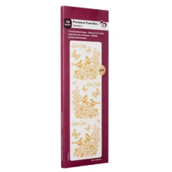 Premium-Transfers, Sommer 2, 10cm x 30cm, Goldfolie, 10 Bogen