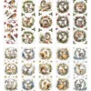 Premium-Transfers, Waldtiere im Winter, 10cm x 30cm, farbig, 10 Bogen