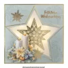 Premium-Transfers, Winter 2, 10cm x 30cm, Goldfolie, 10 Bogen