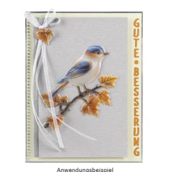 Premium-Transfers, Wünsche rund ums Jahr, vertikale Ausrichtung, 10cm x 30cm, farbig, 10 Bogen