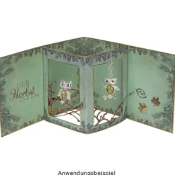 Premium-Transfers, Wünsche rund ums Jahr 2, 10cm x 30cm, Goldfolie, 10 Bogen