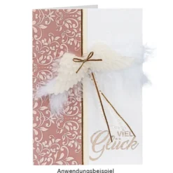 Premium-Transfers, Wünsche rund ums Jahr 2, 10cm x 30cm, Goldfolie, 10 Bogen