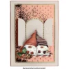 Prägeschablone, Fenster, 14,5cm x 9,5cm