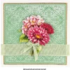 Prägeschablone, Hintergrund Ornamentik 3, 14,7cm x 14,7cm