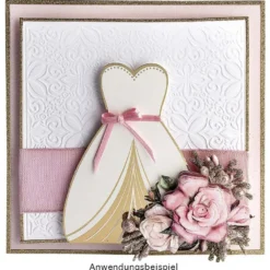 Prägeschablone, Hintergrund Ornamentik 3, 14,7cm x 14,7cm