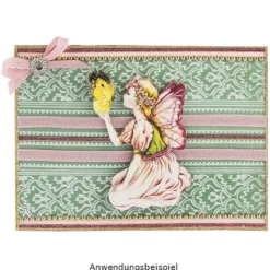 Prägeschablone, Ornamentik 5, 15,5cm x 10,5cm