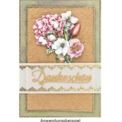 Prägeschablone, Ornamentik 13, 15cm x 10cm