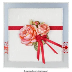 Prägeschablone, Ornamentik 9, 14,5cm x 14,5cm