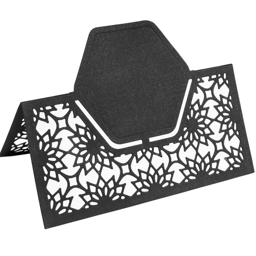 Präge-& Stanzschablonen, Aufstellkarte, 13,6cm x 13,6cm