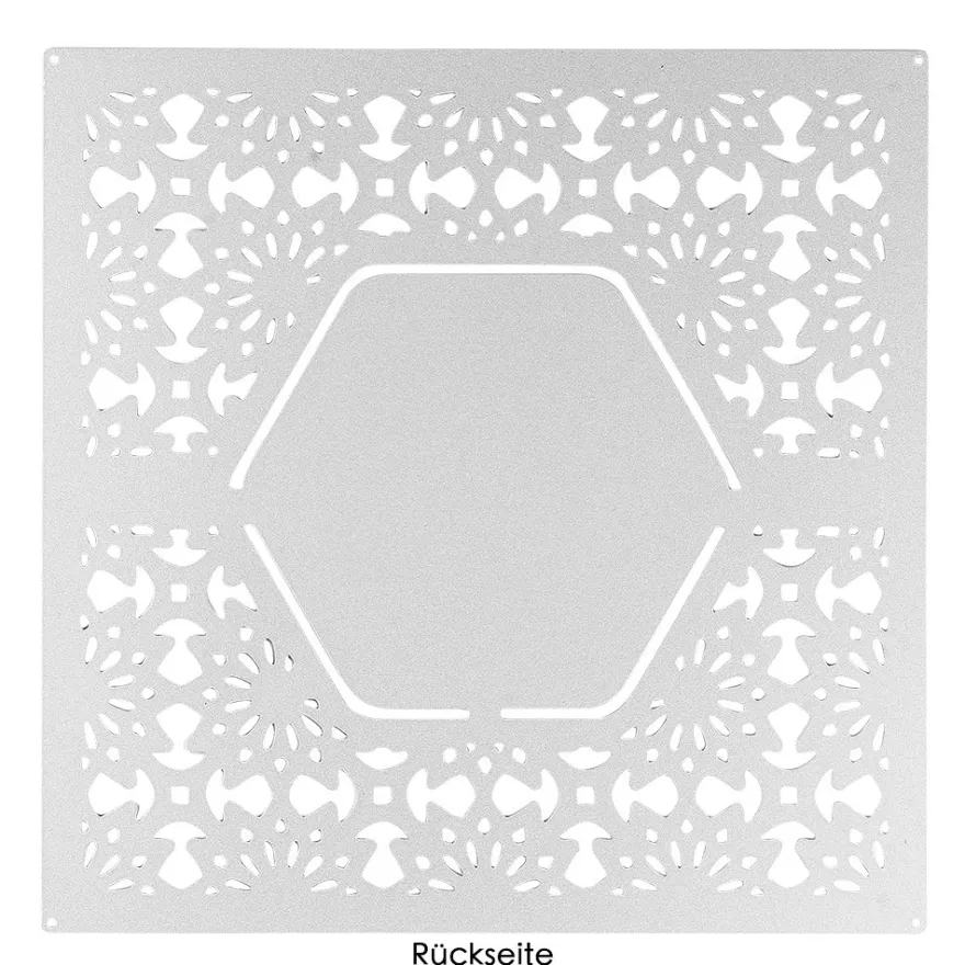 Präge-& Stanzschablonen, Aufstellkarte, 13,6cm x 13,6cm