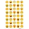 Puffy-Sticker, Emotion, Smileys, 10 x 15 cm