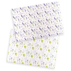 Reispapiere "Blüten 1", DIN A4, 2 Designs