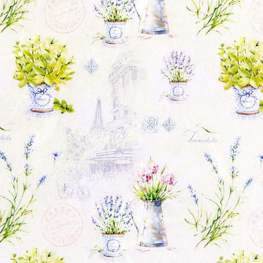 Reispapiere "Blüten 1", DIN A4, 2 Designs