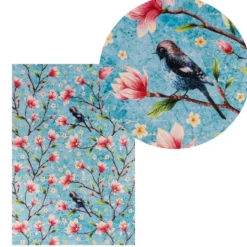 Reispapiere, Blüten 22, DIN A4, 30g/m², 2 verschiedene Designs