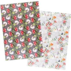 Reispapiere, Blüten 14, DIN A4, 30g/m², 2 verschiedene Designs