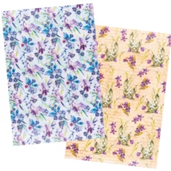 Reispapiere, Blüten 11, DIN A4, 30g/m², 2 verschiedene Designs