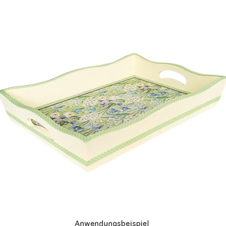Reispapiere, Blüten 19, DIN A4, 30g/m², 2 verschiedene Designs