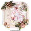 Reispapiere, Nostalgie "Blüten 3", DIN A4, 2 Designs