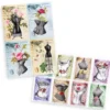 Reispapiere "Vintage 3", DIN A4, 2 Designs