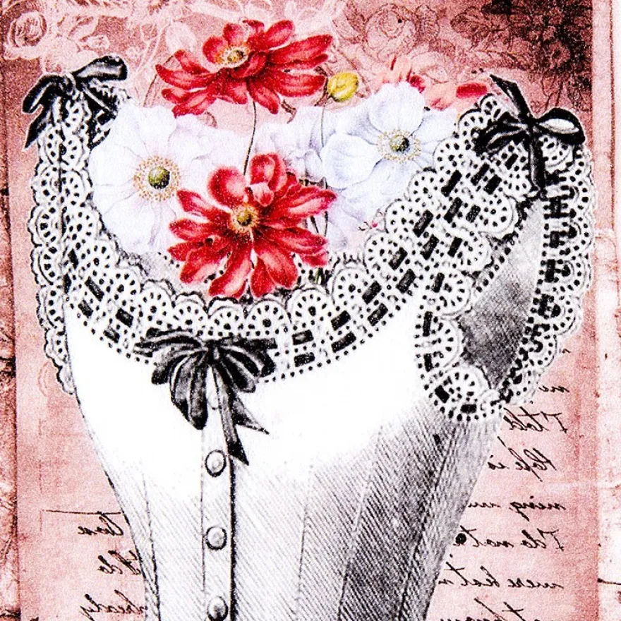 Reispapiere "Vintage 3", DIN A4, 2 Designs