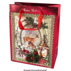 Reispapiere, Weihnachten Hirsche, DIN A4, 2 Designs