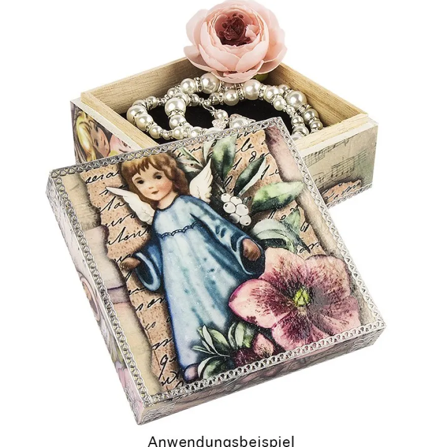 Reispapier "Nostalgie-Engel", DIN A4, 2 Designs