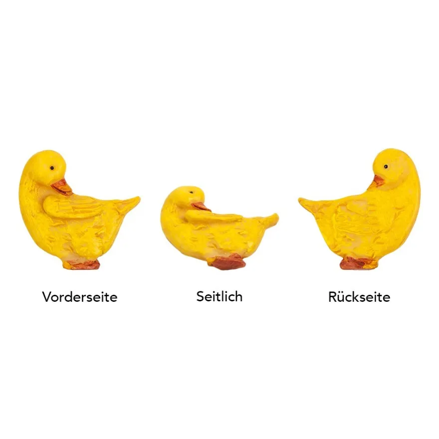 Relief Deko-Hühner & Enten,12er Set
