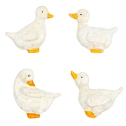 Relief Deko-Hühner & Enten,12er Set