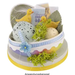 Relief Deko-Hühner & Enten,12er Set