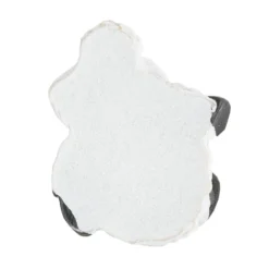 Relief-Schaf, Steinharz, 2,7cm x 2,3cm, 10 Stück