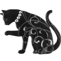 Relief-Sticker, Katzen, 31,5cm x 30,5cm, 7 Sticker