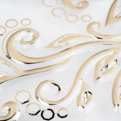 Relief-Sticker, Ostereier 2, DIN A4, metallic-hellgold, selbstklebend
