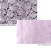 Relief-Vlies Deluxe, Rosen, 30cm breit, 5m lang, auf Rolle, rosé