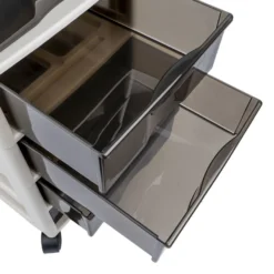 Rollcontainer mit 6 Schubladen, 34,3cm x 26,8cm x 64,5cm