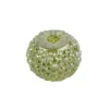 Rondelle "Royal", Ø 1cm, facettiert, 20 Stück, peridot-irisierend