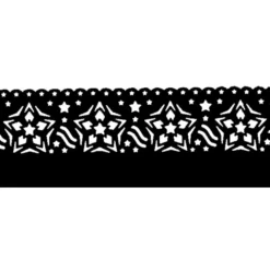 Royal Bordüren-Stanzer, Stern, Stanzung 2,9 x 6 cm